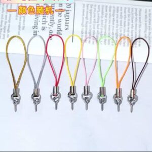 5pcs Anneaux Porte-clés Métalliques