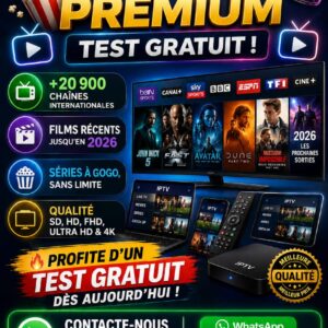 IPTV Premium | Stable | Test Gratuit