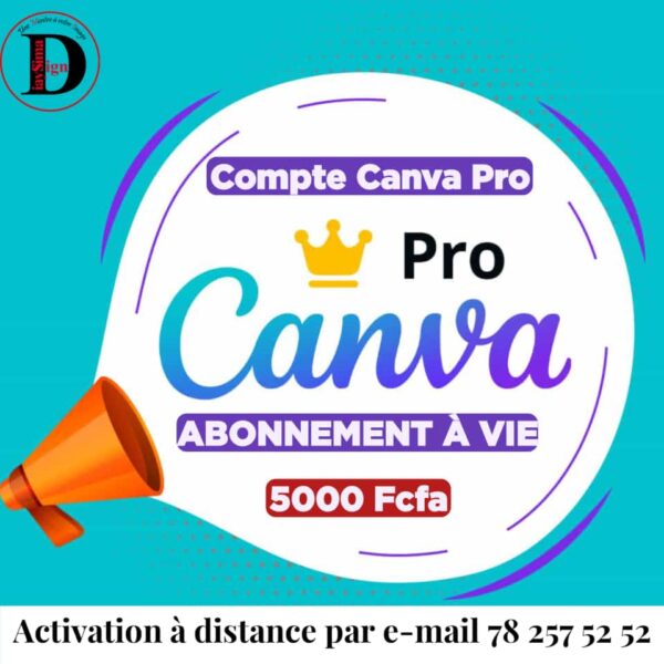 Licence canva vie