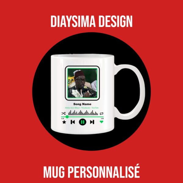 Mug personnalisé Dakar